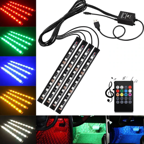 USB LED Car Interior Decoration Lights