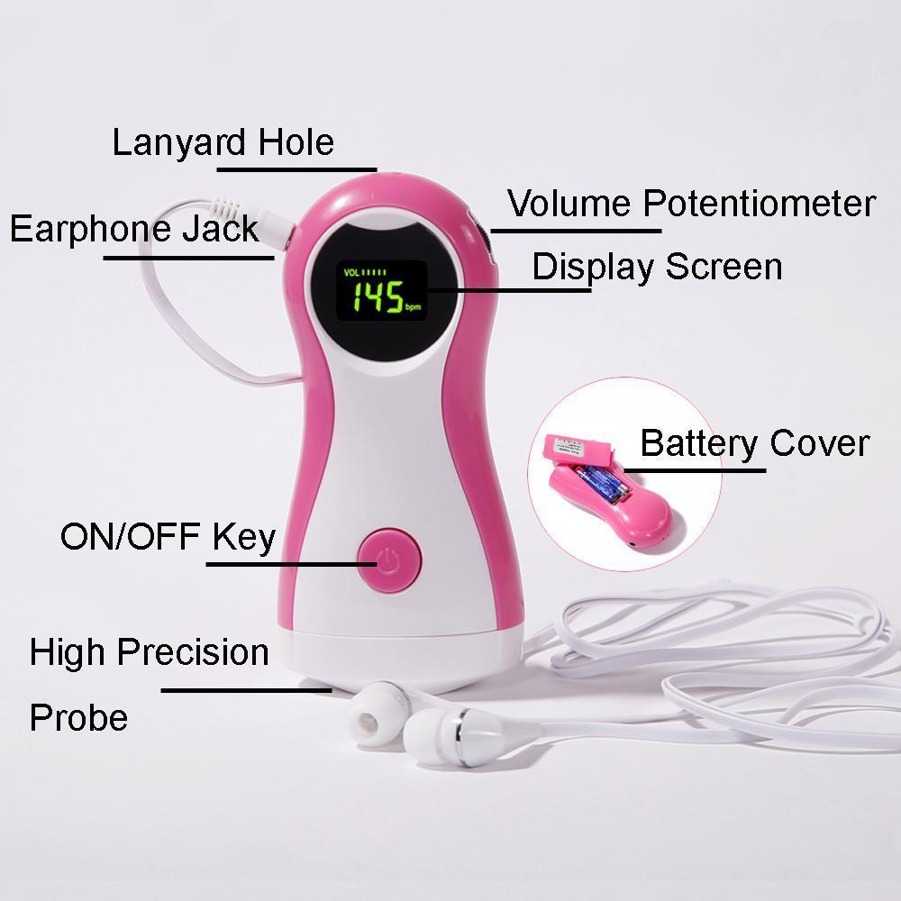 Fetal Doppler Baby Heart Rate Monitor