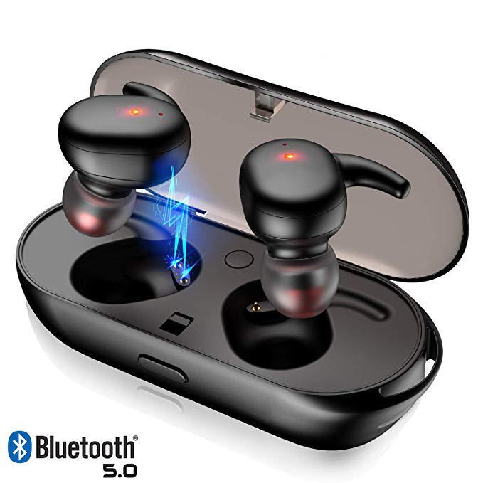 True TWS Wireless Bluetooth 5.0 Waterproof Earbuds Touch control