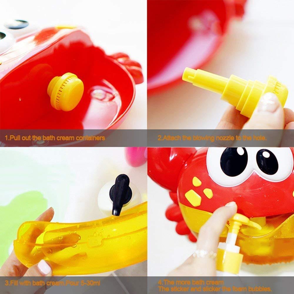 Bubble Crab Bath Toy