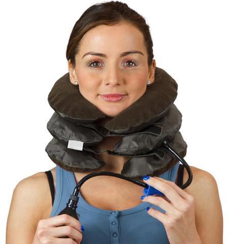 Neck Brace Cervical Traction Device Support Pillow