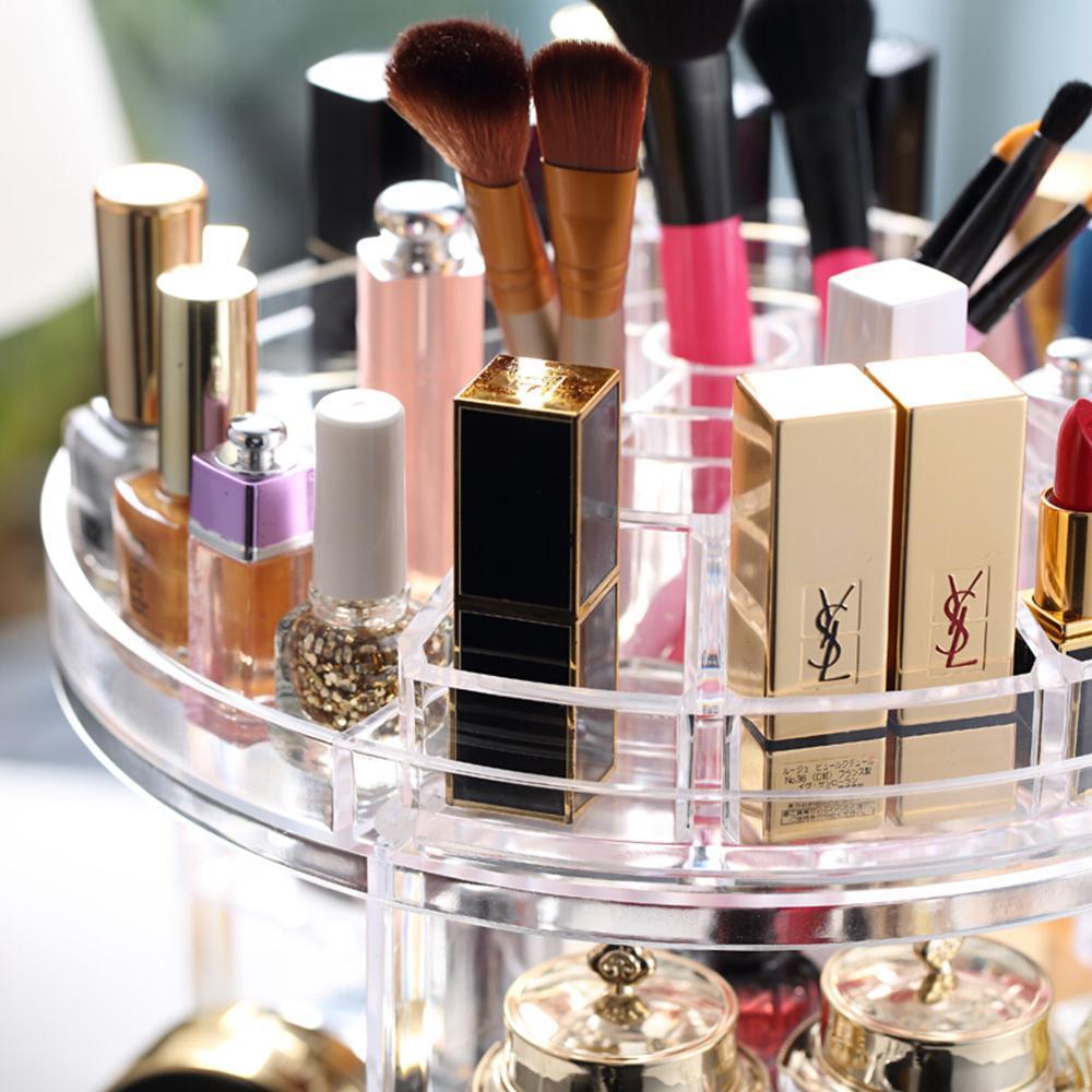 50% OFF Only 3 days Limited Time Offer——360° rotating Crystal  Cosmetic storage box