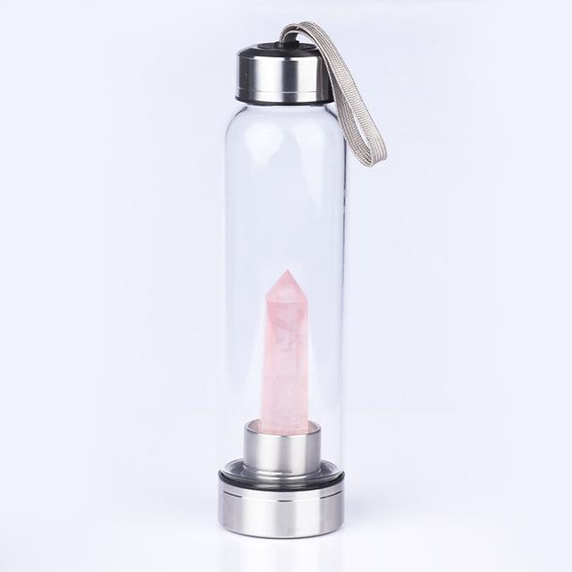 Natural Crystal Water Bottle