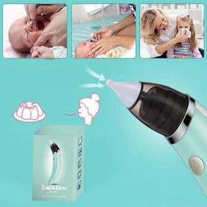 BABY NOSE CLEANER - USB RECHARGEABLE ELECTRIC NASAL ASPIRATOR