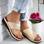 Comfy Platform Sandals - Anti-Bunion Sandals