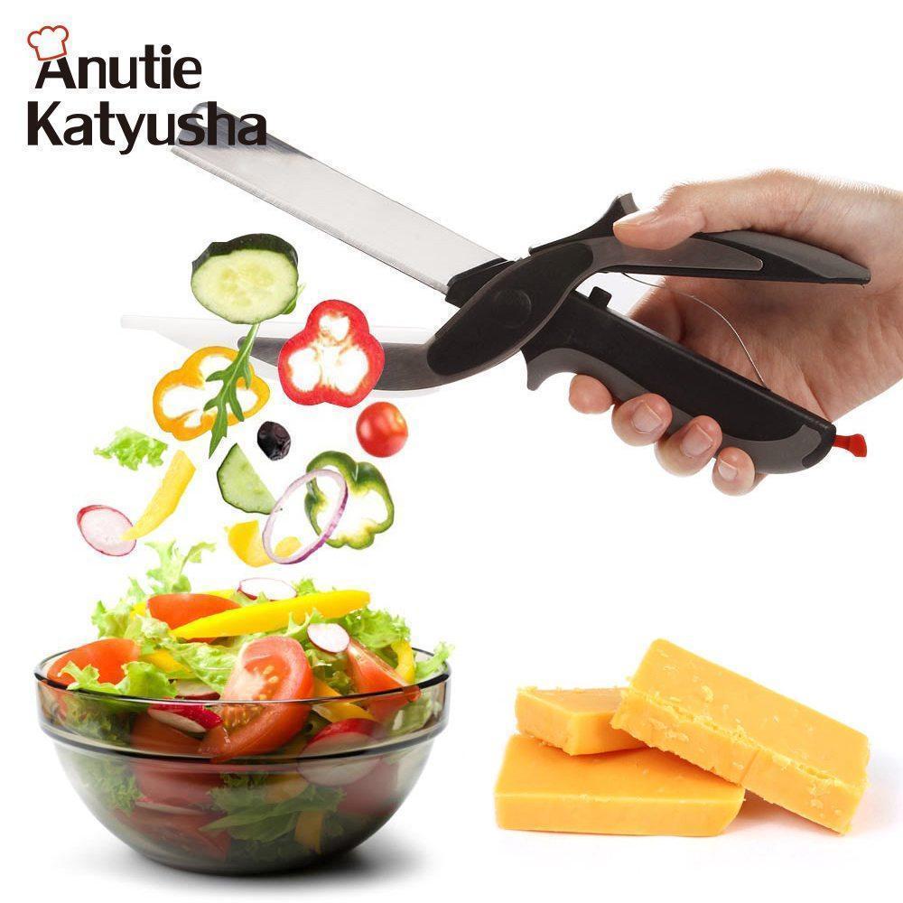 CLEVER CUTTER 2-IN-1 FOOD CHOPPER