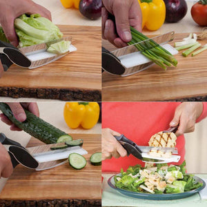 CLEVER CUTTER 2-IN-1 FOOD CHOPPER