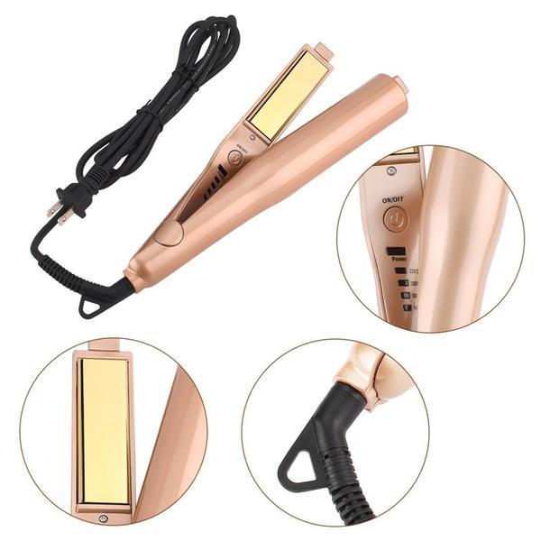 2-IN-1 Twist Straightening and Curling Iron