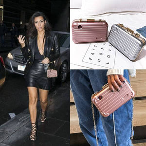 Mini Suitcase Shape Handbag