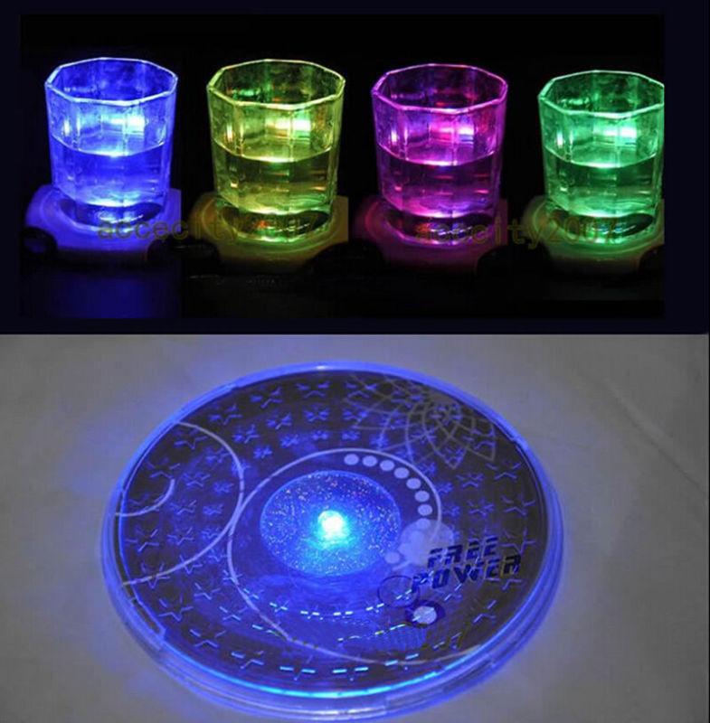 LED Light Up Drink Coasters