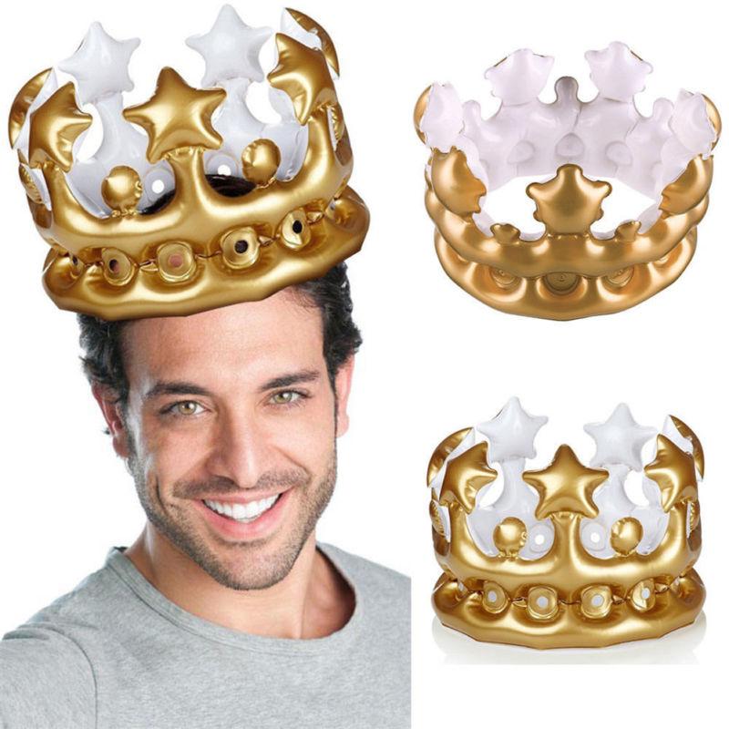 Birthday  Inflatable Crown Hats