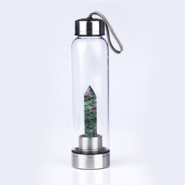 Natural Crystal Water Bottle