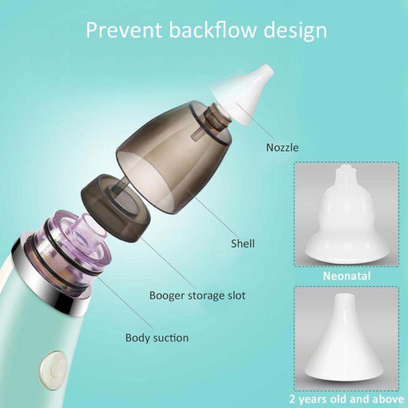 BABY NOSE CLEANER - USB RECHARGEABLE ELECTRIC NASAL ASPIRATOR