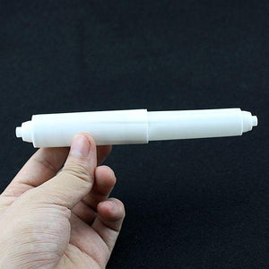 Spindle Paper Loo Toilet Plastic Loaded White Holder Tissue Spring Roller Roll