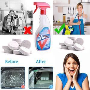 Multifunctional Effervescent Spray Cleaner Set