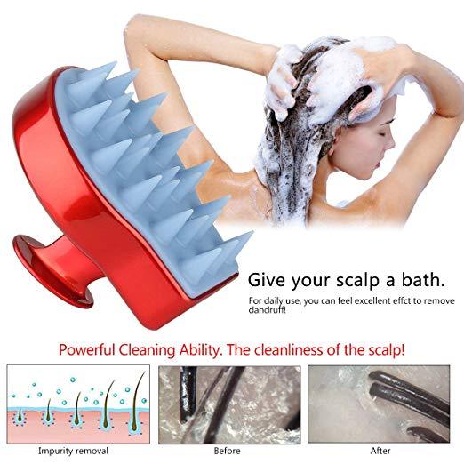 Scalp Massaging Shampoo Brush