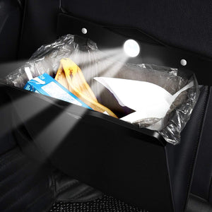 Magnetic LED Car Trash Can