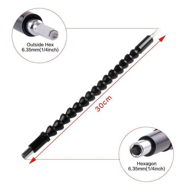 Flexible Drilling Bit Shaft Extention (11 inch)