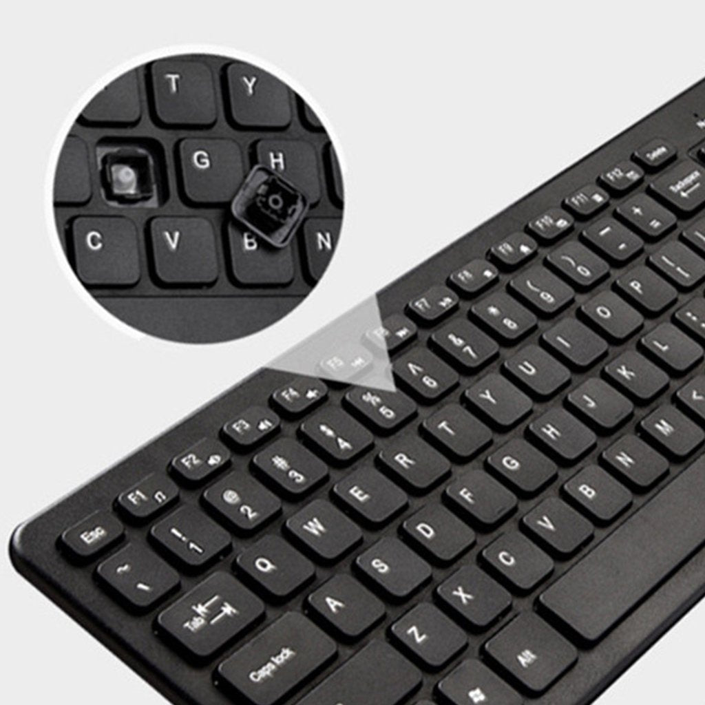 Slim Wireless Keyboard and Mouse Set