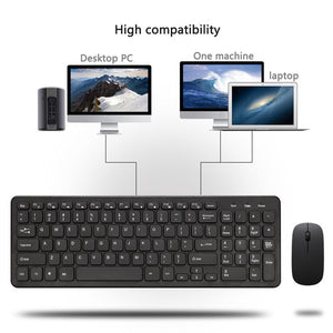 Slim Wireless Keyboard and Mouse Set