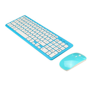 Slim Wireless Keyboard and Mouse Set