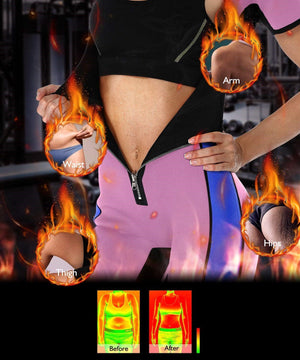 Sauna Sweat Suit - Full Body Shaper for Women ~ Lose Weight!