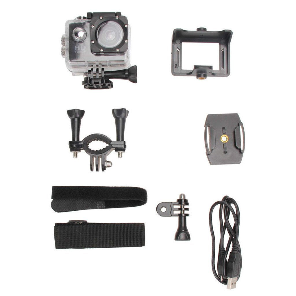 Outdoor Underwater Full HD Action Camera