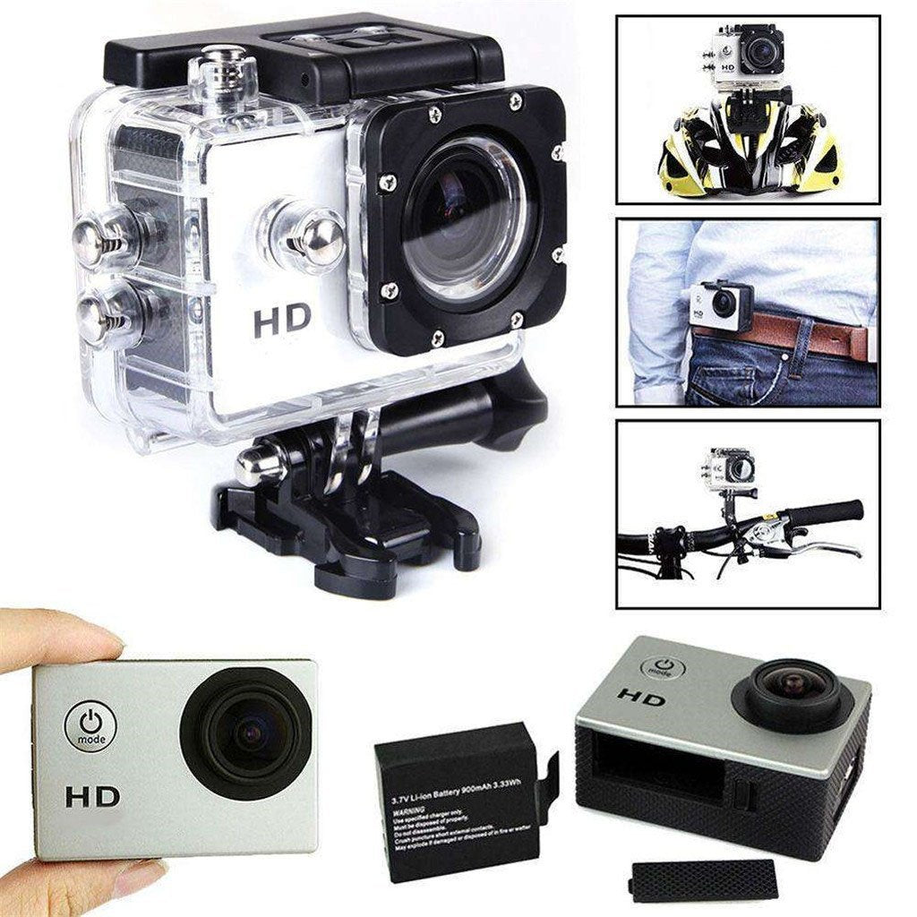 Outdoor Underwater Full HD Action Camera
