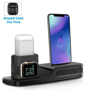 3 in 1 Charging Dock Station +  1 x FREE Airpod Case