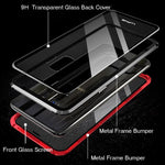 Magnetic Adsorption Two Side Glass Case for Samsung Galaxy