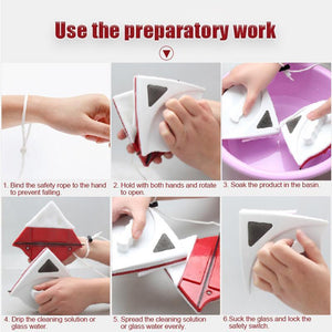 Double-Sided Window Cleaner
