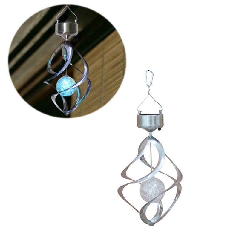 LED Color Changing Solar Wind Chime Light