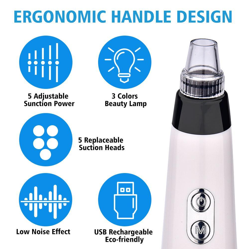 5 In 1 3D Vacuum Electric Blackhead Removal