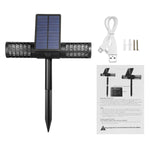 Solar Powered Mosquito Killer UV LED Lamp IP65