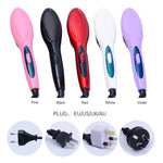 Electric Hair Brush Straightener