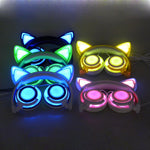 CAT EAR HEADPHONES – LED GAMING HEADSET