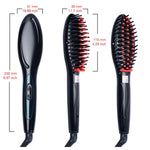 Electric Hair Brush Straightener