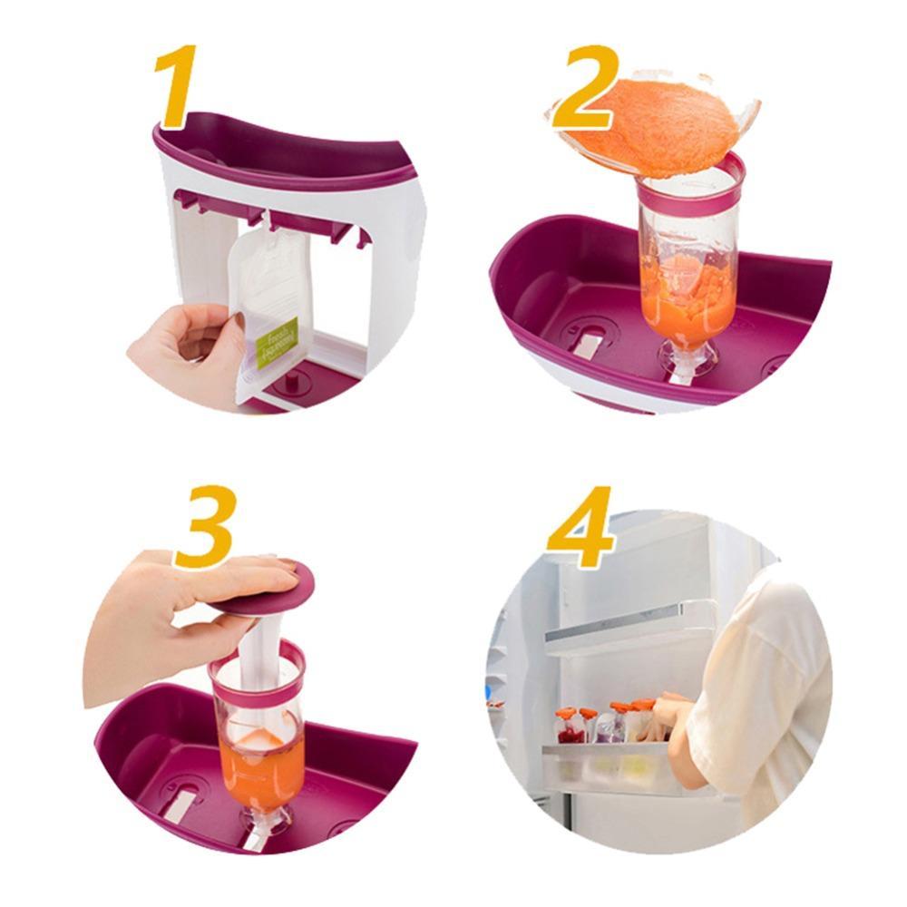 Baby Food Squeeze Station