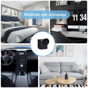 4 Hours Home Office Security Wireless IP HD Mini Hidden Camera with iOS, Android App
