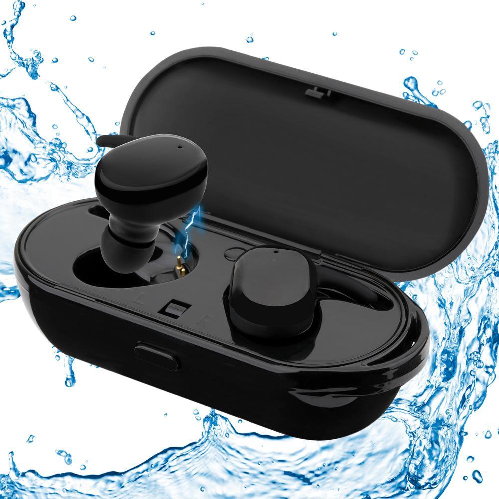 True TWS Wireless Bluetooth 5.0 Waterproof Earbuds Touch control