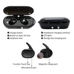 True TWS Wireless Bluetooth 5.0 Waterproof Earbuds Touch control