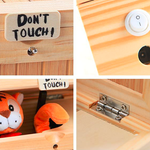 "Don't Touch!" Wooden Useless Box