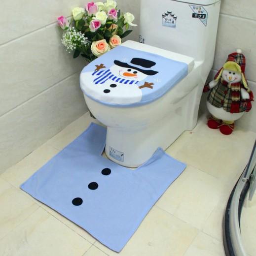 Christmas Toilet Cover (Set of 3)