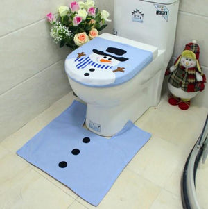 Christmas Toilet Cover (Set of 3)