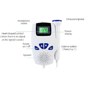 Portable Pocket Fetal Doppler