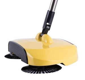 360° Broom Sweeper No Electricity or Batteries Needed!