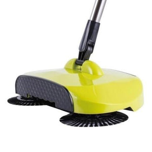 360° Broom Sweeper No Electricity or Batteries Needed!