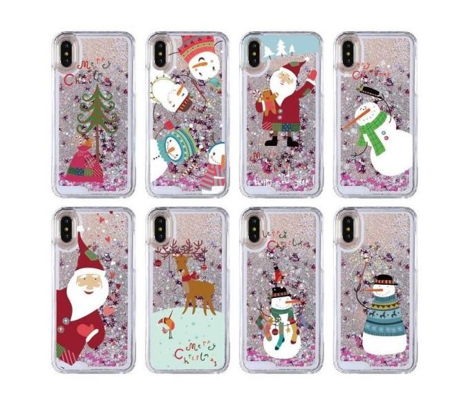 Glitter Christmas Phone Case