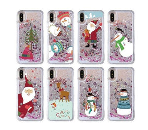 Glitter Christmas Phone Case