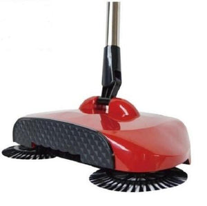 360° Broom Sweeper No Electricity or Batteries Needed!